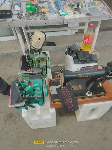 Даяр бизнес: Промышленные прямострочные швейные машины с полным столом и педалью — 6