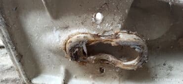 раковина с тумбой и зеркалом в ванную бишкек: Продаю раковину для ванной, стекло столешница 2 см длиной 110 см — 5