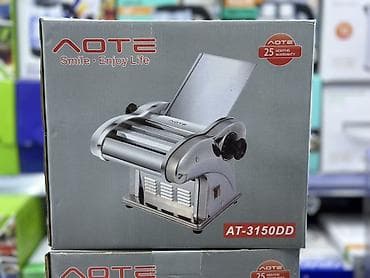 камыр кылгыч: Лапшарезка электрическая AOTE AT-3150DD - Настольная машина для — 1