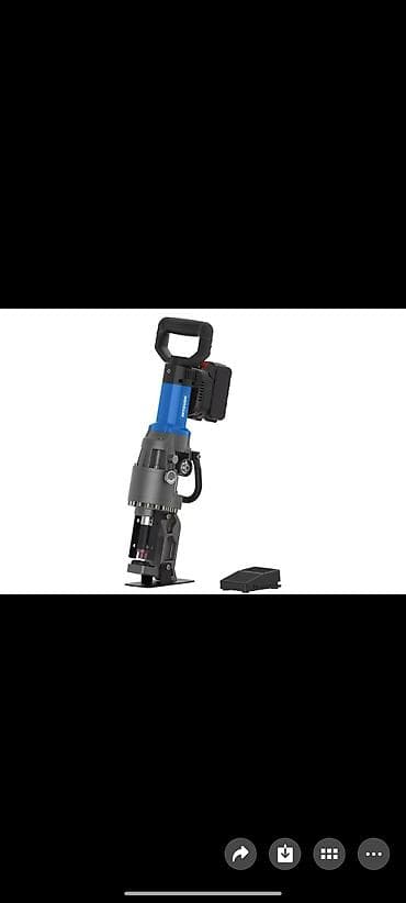 Аккумуляторные гидравлические ножницы по арматуре/прокатному металлу