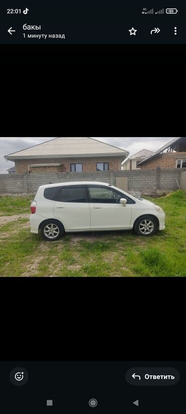 продажа авто в бишкеке и по всему кыргызстану: Honda Fit: 2003 г., 1.5 л, Автомат, Бензиновая — 4