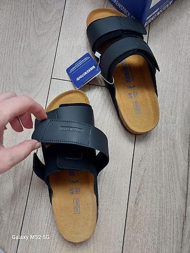 Босоножки, сандалии, шлепанцы: Мужские сандалии, 40, Birkenstock, Новый, цвет - Черный, Самовывоз — 4