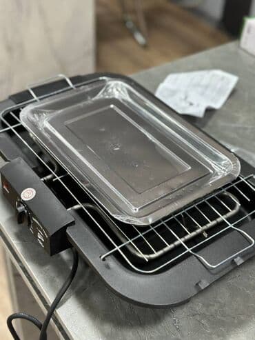 шашлык на: В наличии Электрический гриль !!!!! Мощность: 2000 Вт обеспечивает — 3