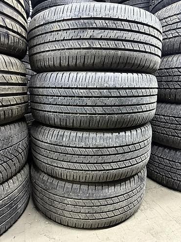 Шины 235 / 60 / R 16, Лето, Б/у, Комплект, Легковые, Корея, Hankook