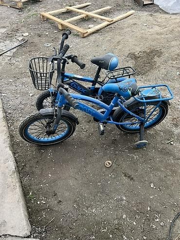 двойной велосипед: Детский велосипед, 2-колесный, 4 - 6 лет — 2