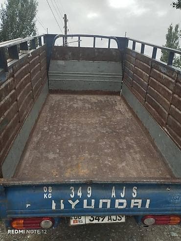 Унаа: Жеңил жүк ташуучу унаа, Hyundai, Стандарт, Колдонулган — 4
