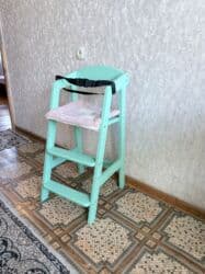 Детский стул, Б/у, Дерево, цвет - Зеленый, Самовывоз at lalafo.kg Детский стул, Б/у, Дерево, цвет - Зеленый, Самовывоз