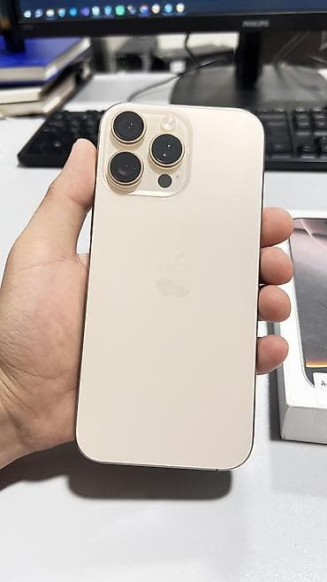 IPhone 16 Pro Max Desert Titanium. - Память: 256 Гб - АКБ: 95% — 2