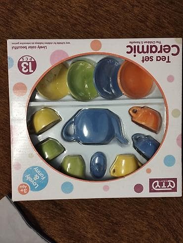 детские посуды: Детская посуда, новая. Керамический (стеклянный) набор,как настоящая — 2