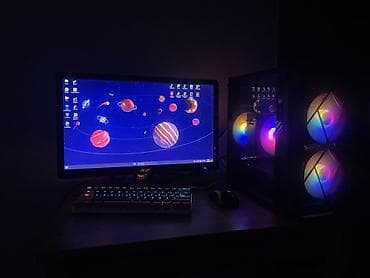 Компьютер, ОЗУ 16 ГБ, Для работы, учебы, Б/у, AMD Ryzen 5, NVIDIA GeForce GTX 1660 Ti, SSD