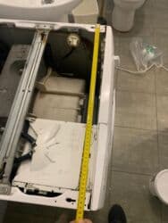 ножки для стиральной машины: Стиральная машина Bosch, Б/у, Автомат, Полноразмерная — 3