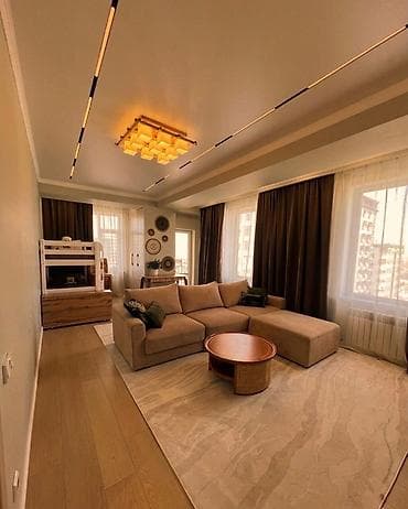 Батирлер: 2 бөлмө, 78 м², Элитка, 12 кабат, Дизайнердик ремонт — 10