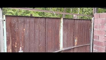 Распашные ворота: Срочно продаю металлические ворота с калиткой из толстых советских — 5