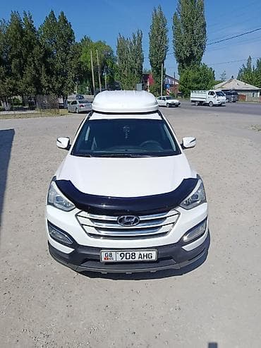 прадо 250 бишкек: Hyundai Santa Fe: 2014 г., 2 л, Автомат, Дизель, Кроссовер — 3
