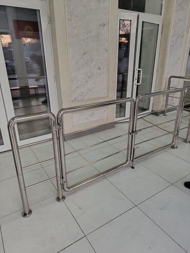 точная сварка: Готовые перила, Материал: Нержавеющая сталь, Для лестницы, Новый — 10