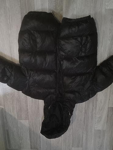 Шорты: Пуховик, Короткая модель, С капюшоном, XL — 1