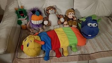 Мягкие игрушки. Цена за все 6 шт - 1200 (по 200 сом) Отдельно по — 1
