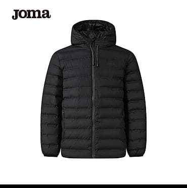 куртка пух: Утепленная мужская куртка Joma с капюшоном - Тип: пуховик/стеганая — 1