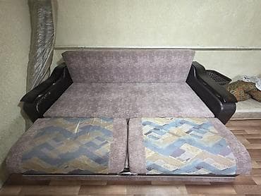 чехол на мягкую мебель: Прямой диван, Б/у — 2