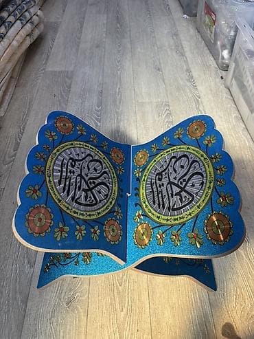 жилетки оптом: Декоративная подставка-раскладушка для Корана (рахль/риhал) - — 5