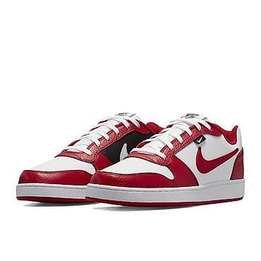 обувь жордан: Кроссовки Nike Court Vision Low (colorway: белый/красный/чёрный) - — 1