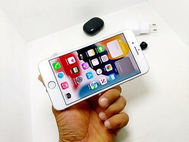 iphone 4с: IPhone 7 Plus, Б/у, 128 ГБ, Rose Gold, Зарядное устройство, 100 % — 1