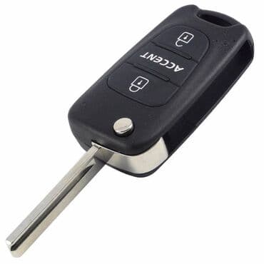 программирование ключей: Ключ выкидной хендай акцент.без платы без чипа. заготовка. новый — 1