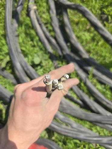 проволока для сварки: Провод, Алюминий, Силовые, Б/у — 2