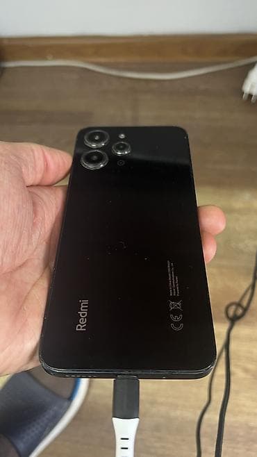 hoco w28: Redmi, Redmi 12, Б/у, 256 ГБ, цвет - Черный, 2 SIM — 2