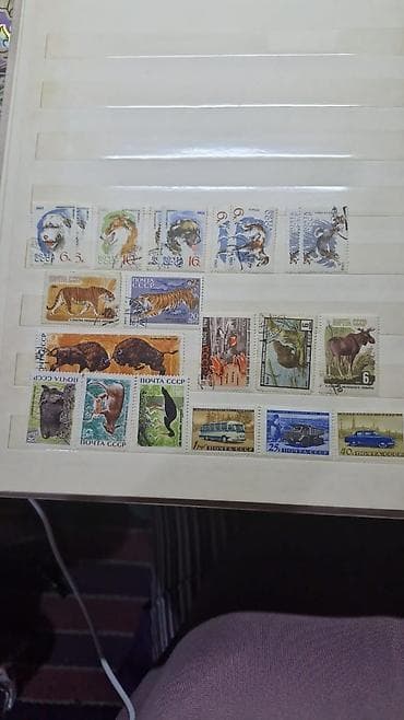 Көркөм өнөр жана коллекциялоо: Коллекция почтовых марок с орнитологической и микологической — 7
