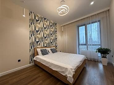 Недвижимость: 2 комнаты, 68 м², Элитка, Асанбай мкр Элитка, 4 этаж, Дизайнерский ремонт — 8