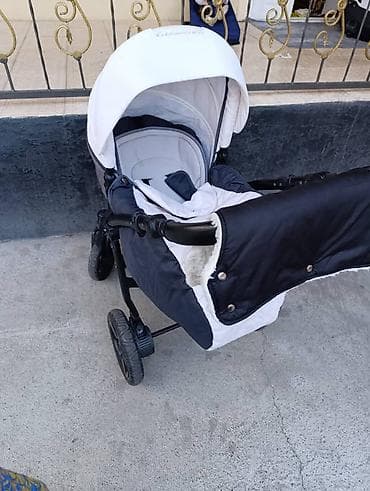 детские машины на аккумуляторе с пультом цена в бишкеке: Коляска, Другой бренд, Б/у, Самовывоз — 2