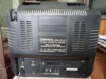 тв 4: Телевизор Daewoo DMQ-1418 (портативный цветной, ЭЛТ) - Диагональ: 14" — 2