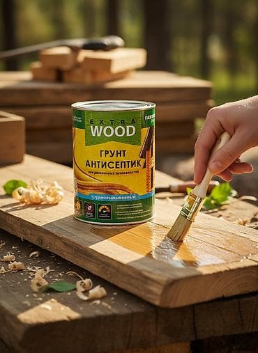 грунтовка для дерева: Грунт-антисептик Extra Wood предназначен для обработки деревянных — 1
