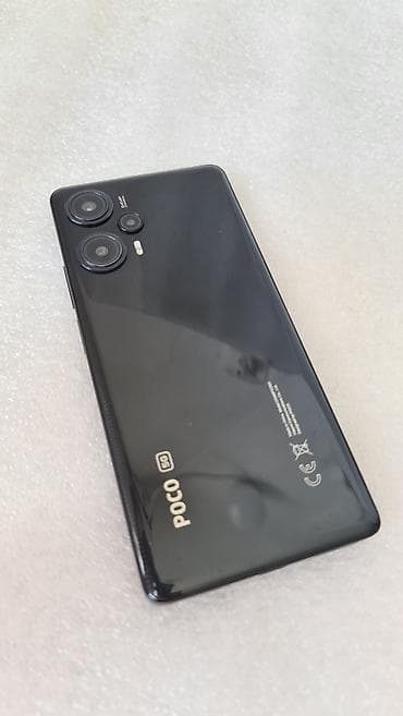 Poco F5, Б/у, 256 ГБ, цвет - Черный, 2 SIM