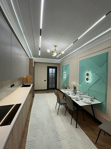 real sight: 3 комнаты, 116 м², Элитка, 13 этаж, Дизайнерский ремонт — 3