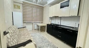 Батирлер: 1 бөлмө, 42 м², Элитка, 8 кабат, Евроремонт — 3