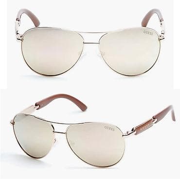 mi bend 8: GUESS. Солнцезащитные очки-пилоты 58 мм.Заявите о себе в этих — 4