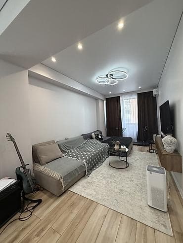 square: 2 комнаты, 78 м², Асанбай мкр Элитка, 6 этаж, Евроремонт — 2