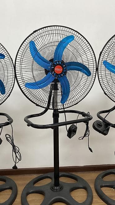 cpu cooler: Напольный вентилятор VEKO с большим металлическим решётчатым кожухом и — 1