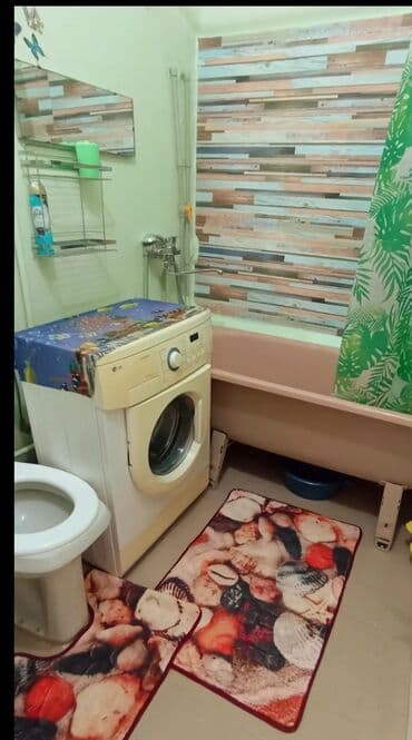 посуточная аренда квартир аламедин 1: 1 бөлмө, Жаздык, жууркан-төшөк каптары, Тиричилик техникасы, Алдын ала ээлөө — 6