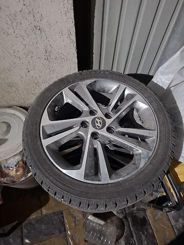r16 sonata: Колеса в сборе 225 / 45 / R 17, Всесезонная, Б/у, 1 шт, Легковые, Литые, отверстий - 5 — 2