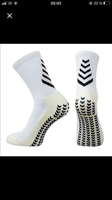 Спортивные сумки: Спортивные нескользящие носки с амортизацией - Назначение: футбол — 2