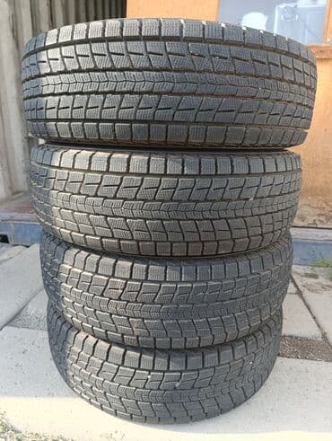 Шины 205 / 70 / R 15, Зима, Б/у, Комплект, Легковые, Япония, Dunlop