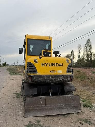 авто пушка: Экскаватор, Hyundai, 2008 г., Колесный — 2