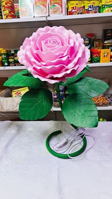 флаг кыргызстана 1898: Роза светильник 
Бийиктиги 55-60см
Баасы 1300с — 1