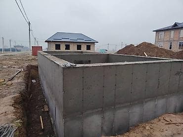 бассейн для отдыха: Фундамент стяшка моналит лестница куябыз ылдам жана сапаттуу байланыш — 2