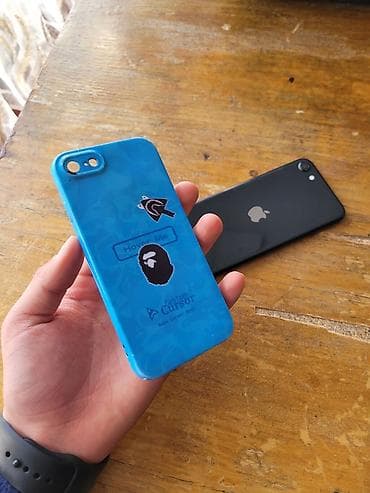 redmi note 10 бу: IPhone SE 2020, Б/у, 64 ГБ, Черный, Зарядное устройство, Чехол, 76 % — 2