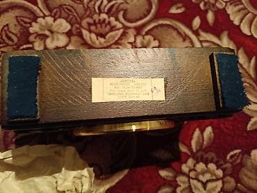 Үй сааты: Настольные механические часы «Весна» (модель НЧ-71) - Корпус из — 1