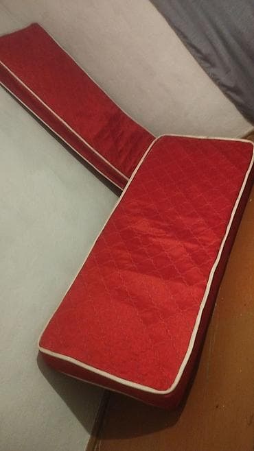 подушки для качели: Комплект мягких подушек/матрасиков для дивана или лавки. - Цвет — 2